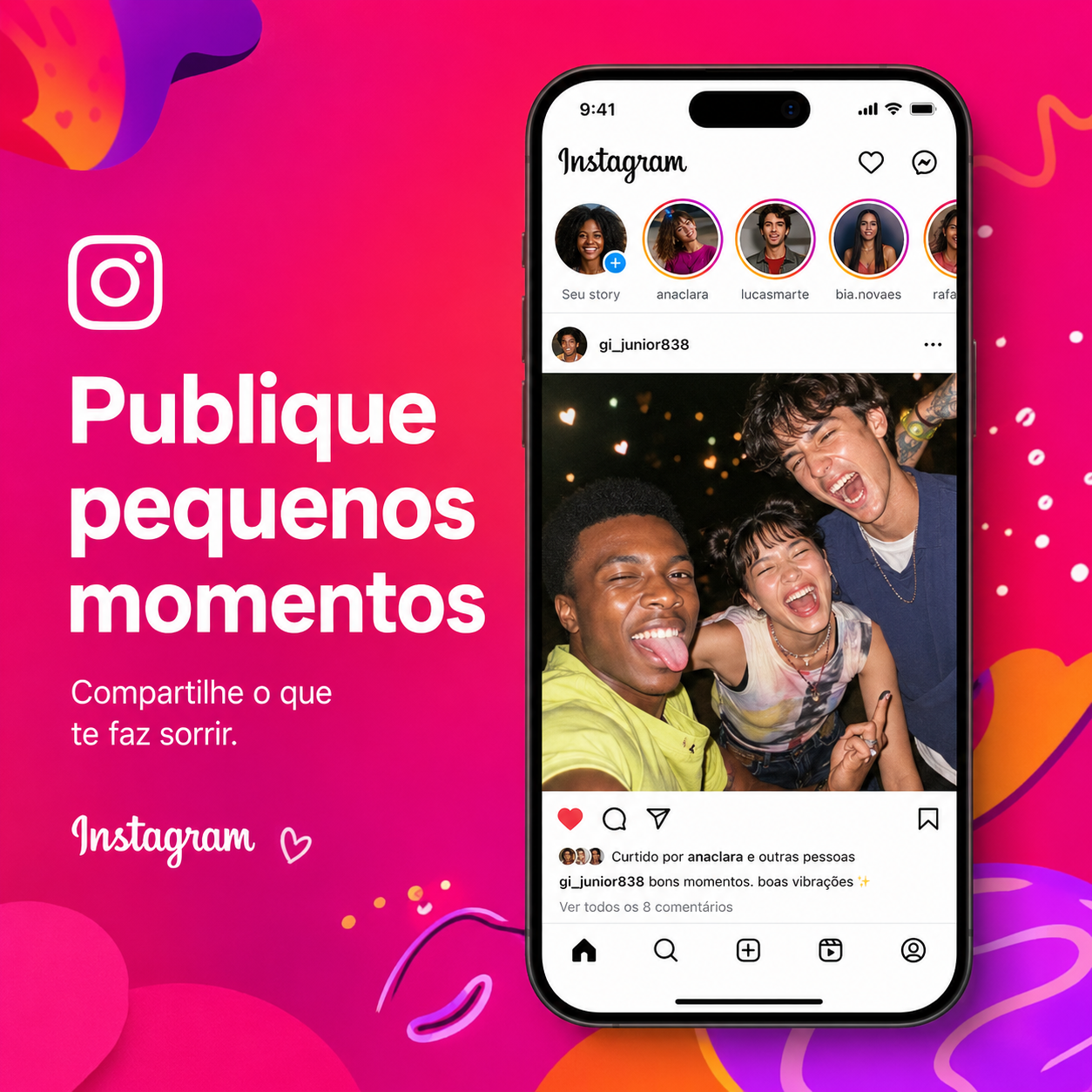 Imagem 3 da apresentação de Instagram